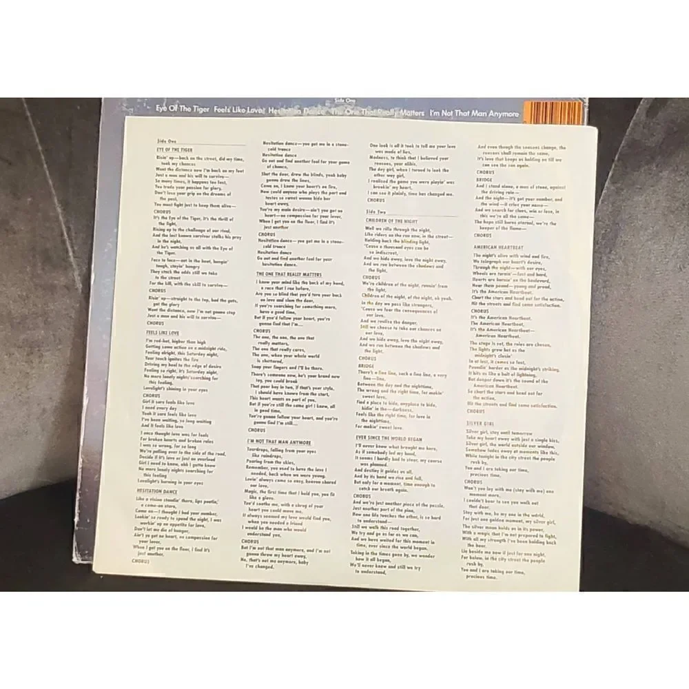 Original Survivor Eye of the Tiger - Picture 4 of 8